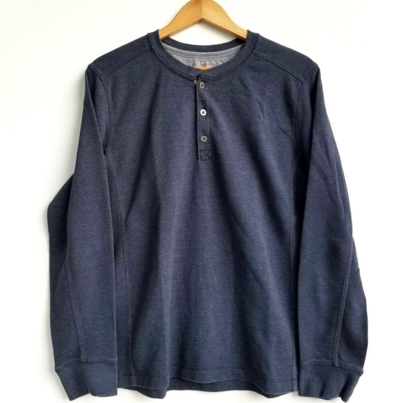 Eddie Bauer Waffle Mens Thermal Long Sleeve - Picture 1 of 6